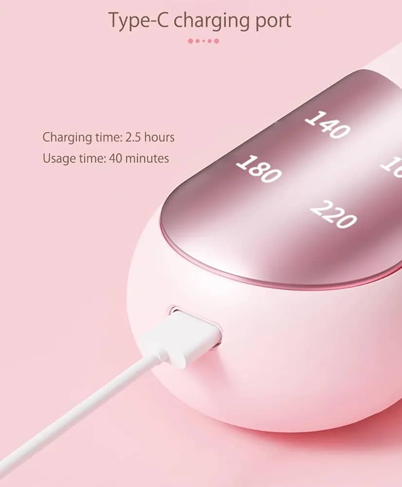 Cordless Hair Styler – Fast Wet & Dry Straightener