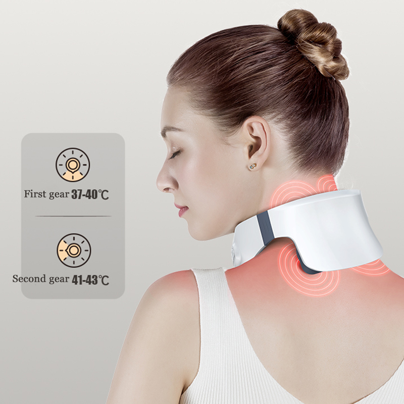 Smart Neck Massager – Heat & Pain Relief Therapy